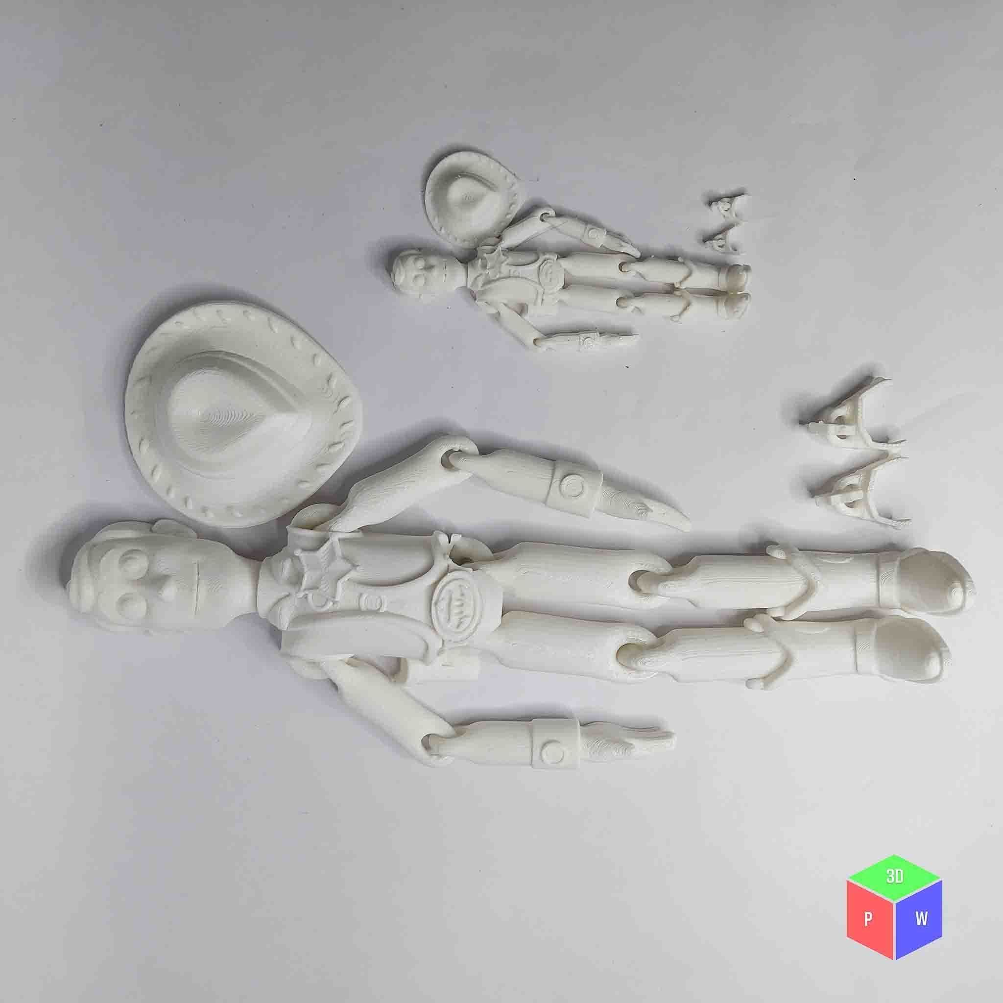 TOY STORY - ARTICULATED WOODY 3D print model_14