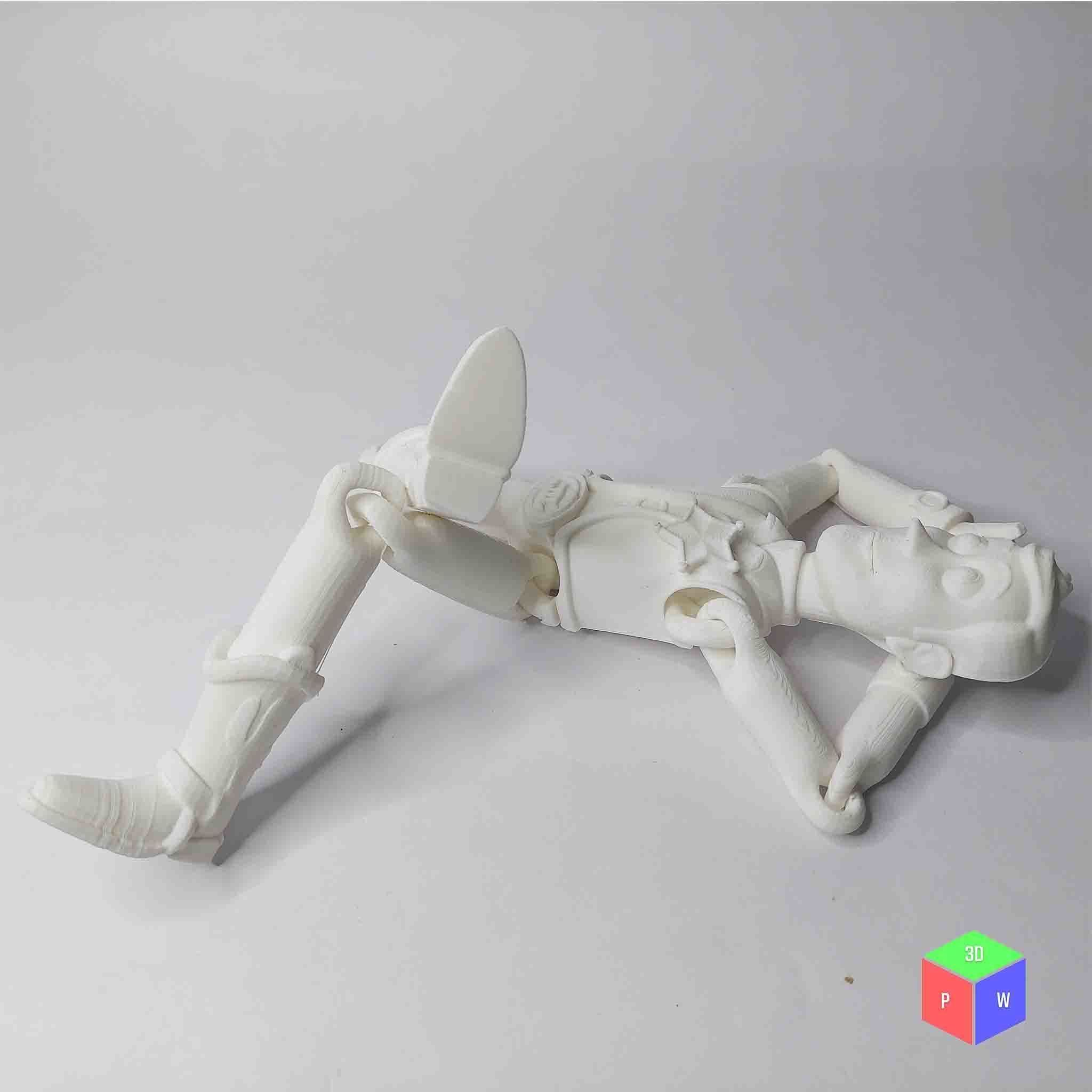 TOY STORY - ARTICULATED WOODY 3D print model_9