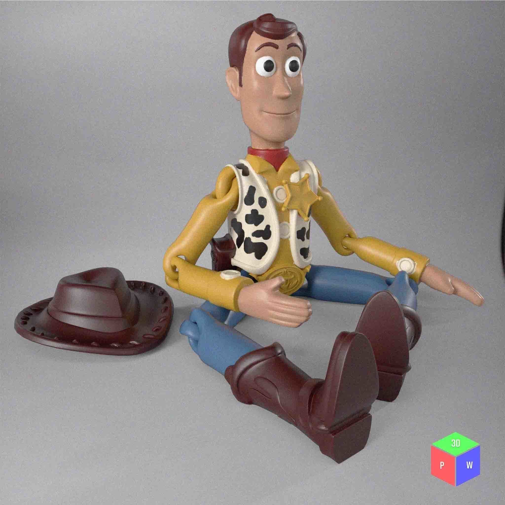 TOY STORY - ARTICULATED WOODY 3D print model_1