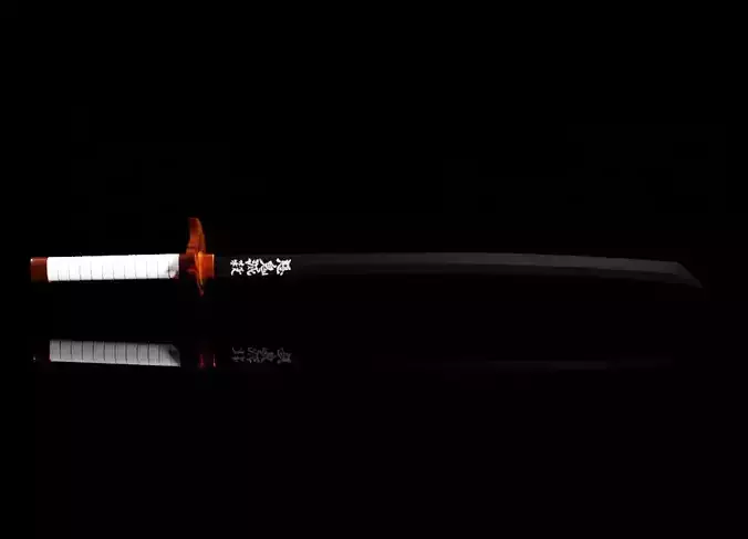 Rengoku Kyojuro katana sword Demon Slayer Kimetsu no Yaiba