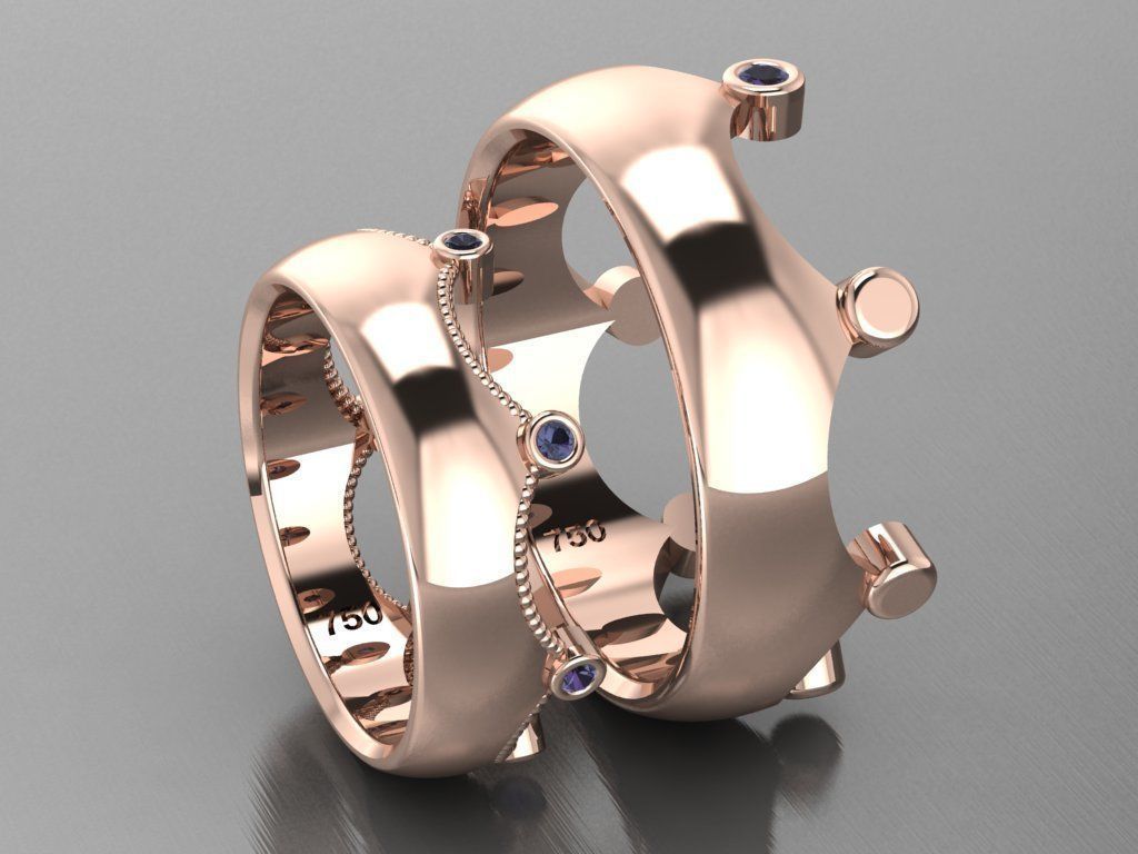 ring set 43 collection1 3D print model_27