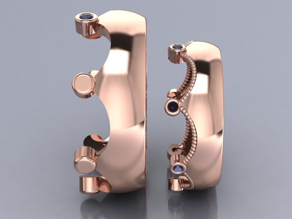 ring set 43 collection1 3D print model_1