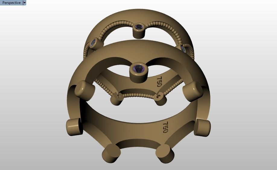 ring set 43 collection1 3D print model_19