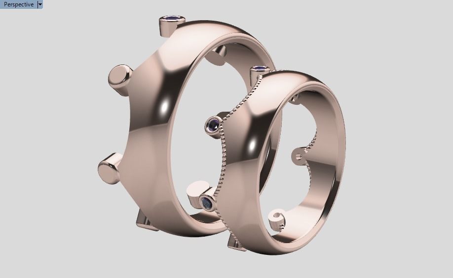 ring set 43 collection1 3D print model_9