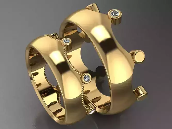 ring set 43 collection1 3D print model