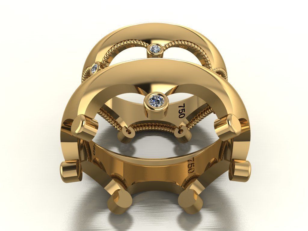 ring set 43 collection1 3D print model_25