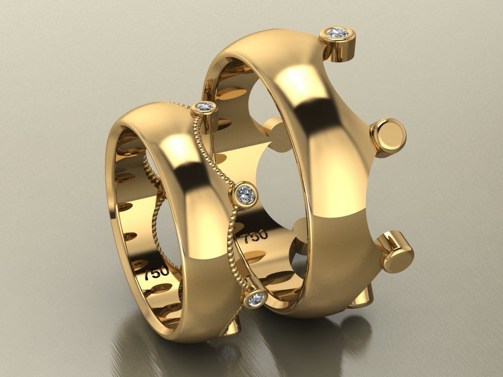 ring set 43 collection1 3D print model_26