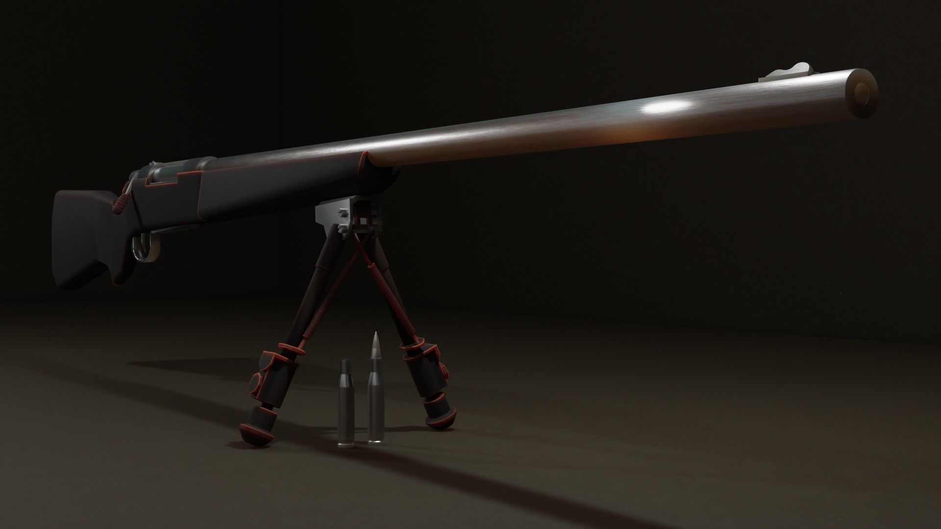 Reminton 700 - R700 Free 3D model_1