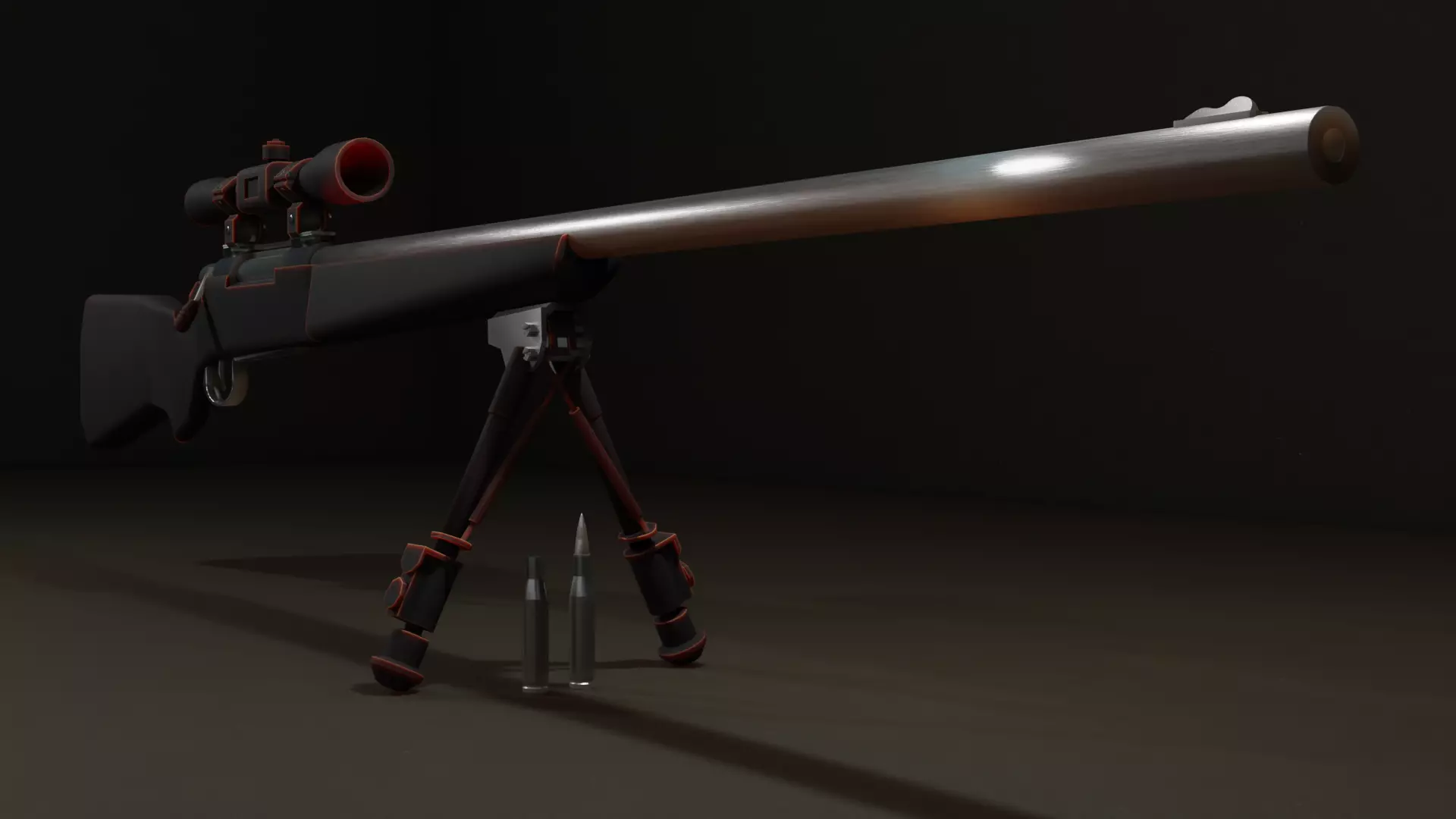 Reminton 700 - R700 Free 3D model_0