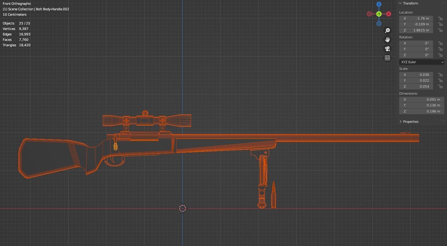 Reminton 700 - R700 Free 3D model_3