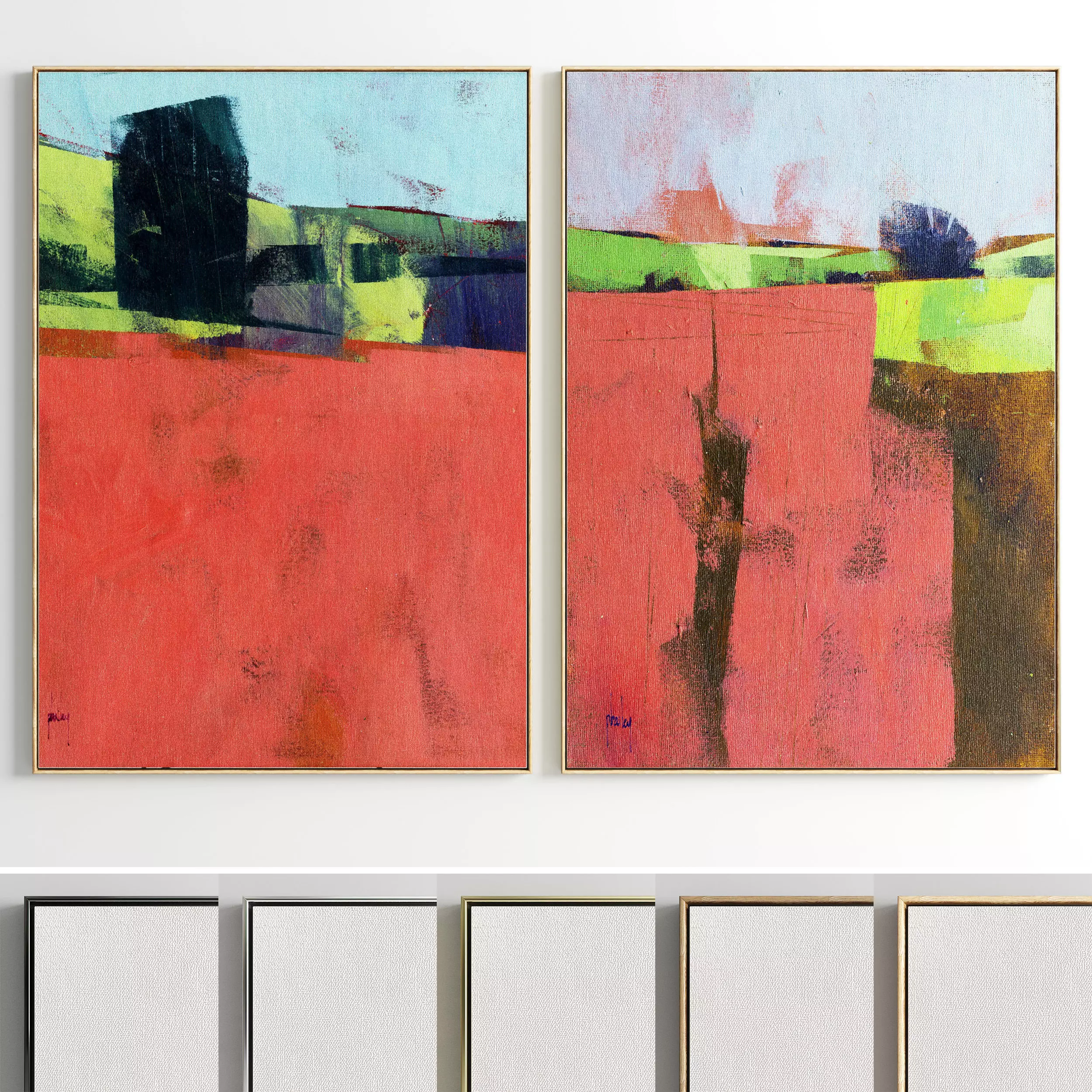 Photo Frame 14 Low-poly 3D model_0