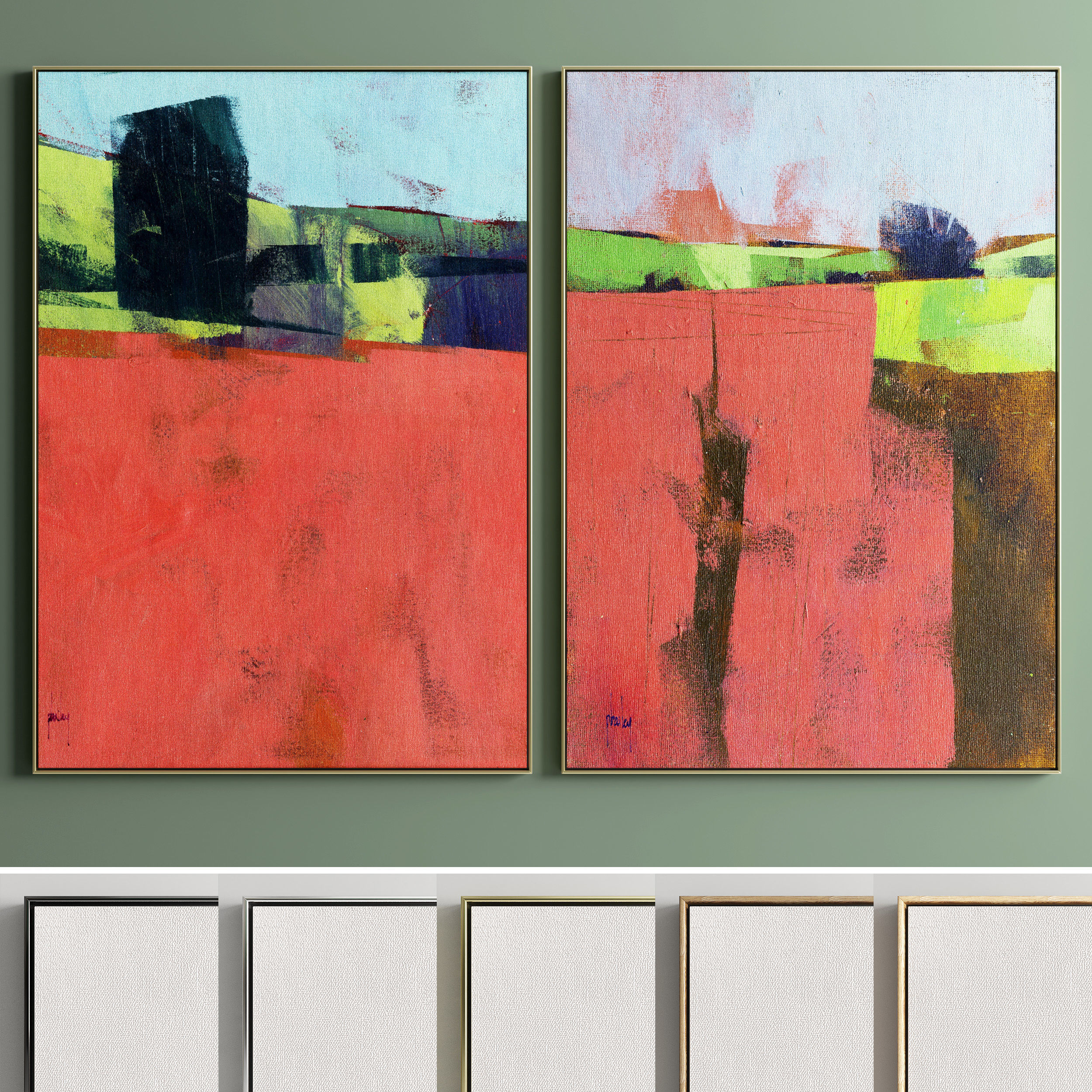 Photo Frame 14 Low-poly 3D model_1