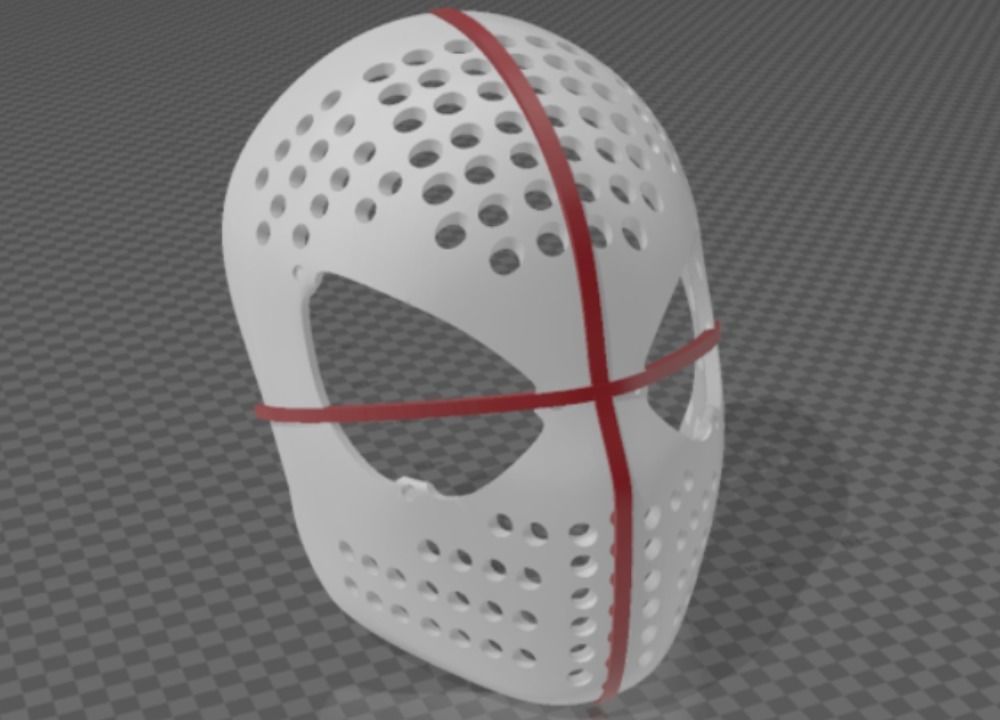 TASM 2 Amazing Spider Man 2 Faceshell Mask Free 3D print model_4