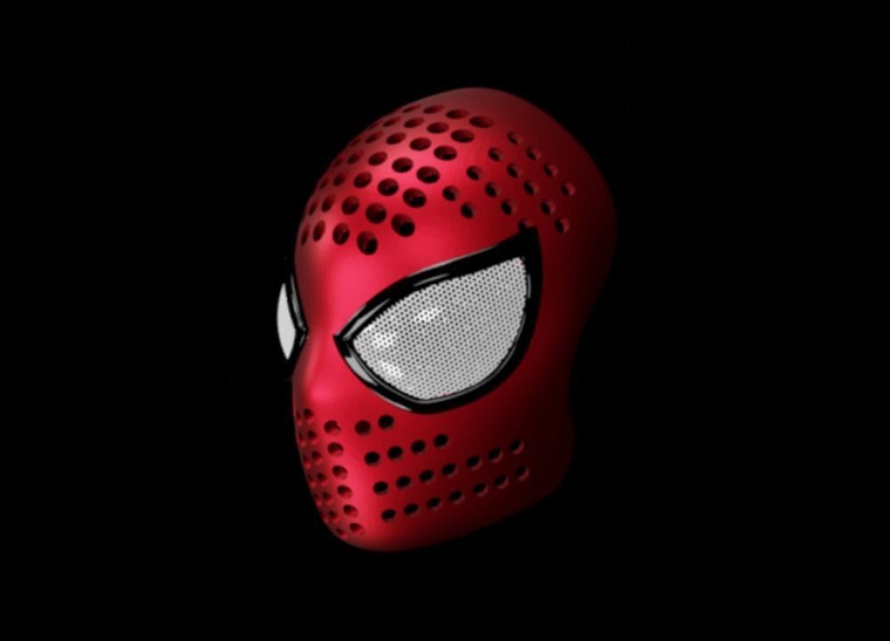 TASM 2 Amazing Spider Man 2 Faceshell Mask Free 3D print model_1