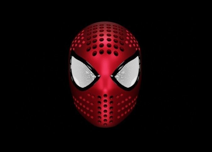 TASM 2 Amazing Spider Man 2 Faceshell Mask Free 3D print model