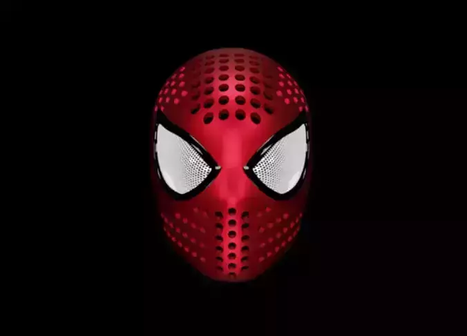 TASM 2 Amazing Spider Man 2 Faceshell Mask Free 3D print model