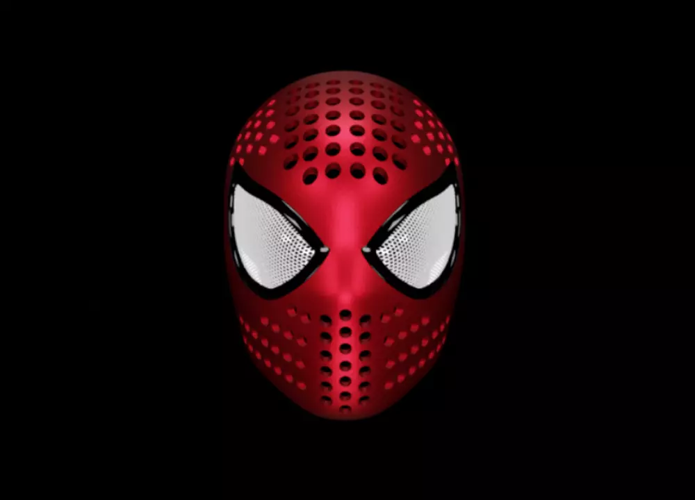 TASM 2 Amazing Spider Man 2 Faceshell Mask Free 3D print model_0