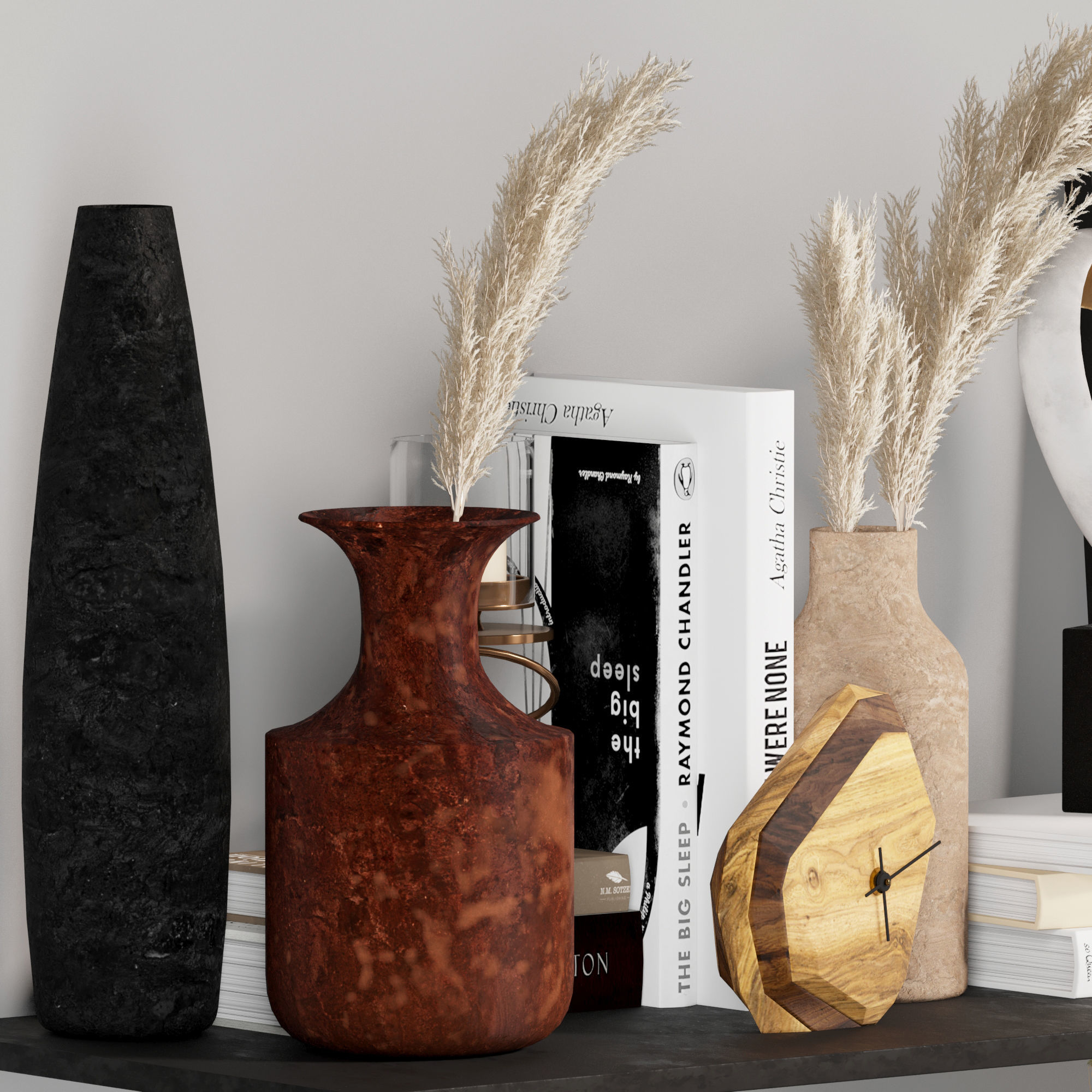 decorative set01 3D model_1