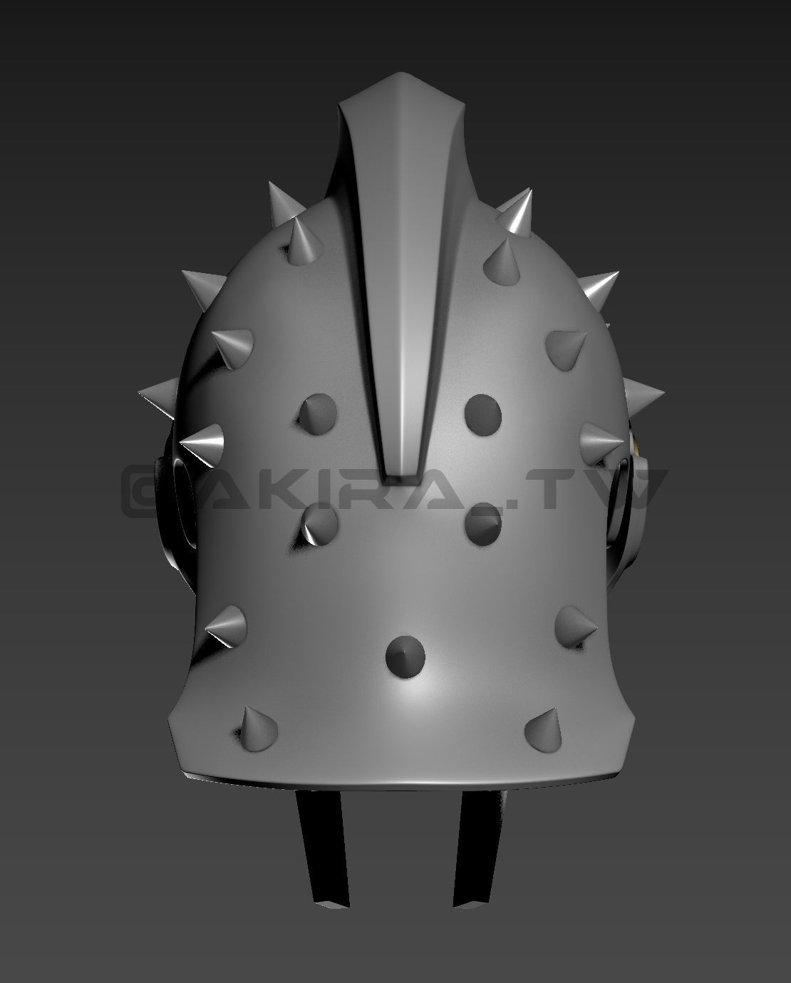 Gladiator Roman Maximus Helmet  3D print model_7