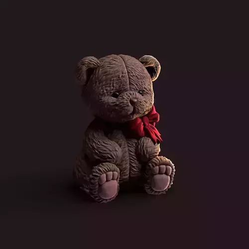 Teddy Bear 3D print model