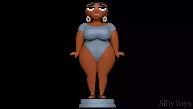 Leshawna - Total Drama 3D print model