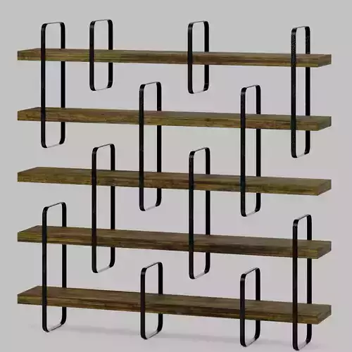 Shelf  Ulivi HARMONY - American walnut shelves