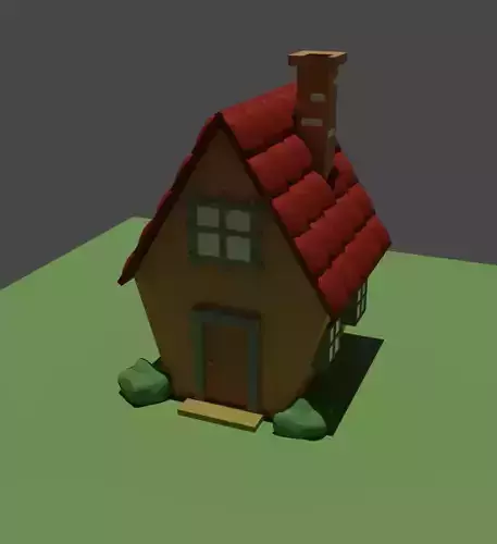 House with roof
