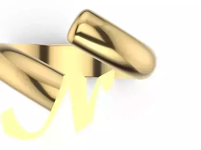 n alphabet ring stl verified