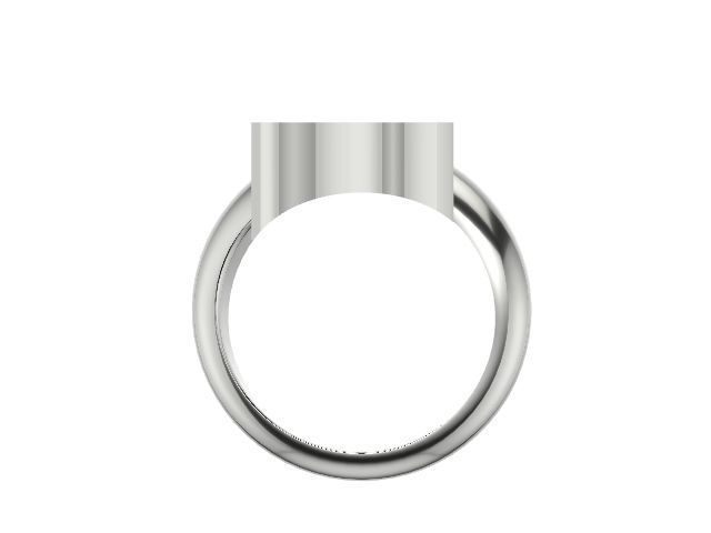 k alphabet ring stl verified 3D print model_3