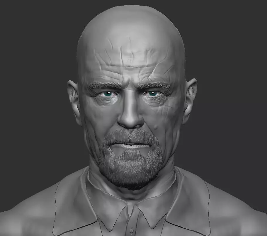 Walter White Bust 3D model