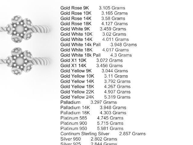 intertwined flowers stl verified 3D print model_13