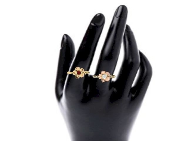 intertwined flowers stl verified 3D print model_15