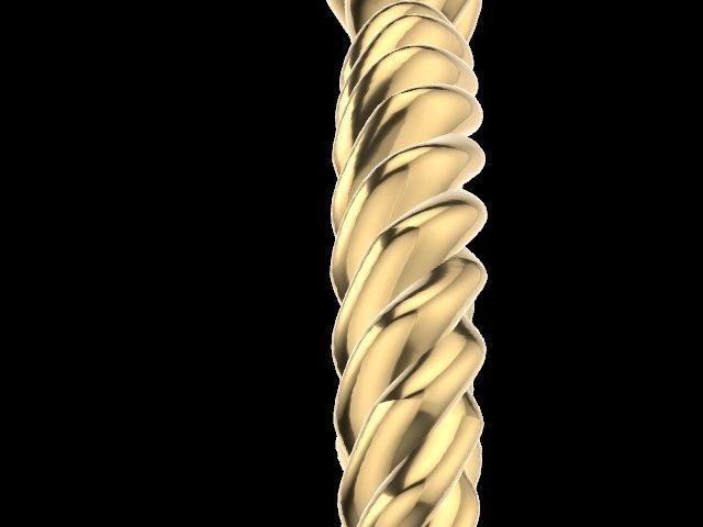 intertwined flowers stl verified 3D print model_11