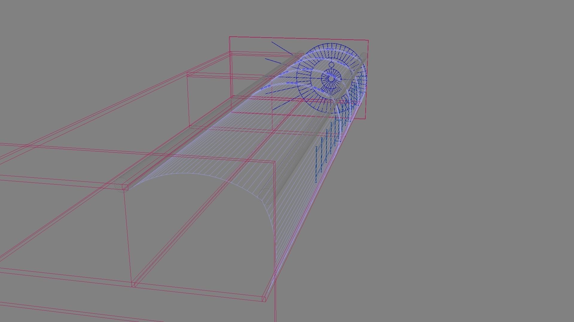 Light Hallway 3D model_30