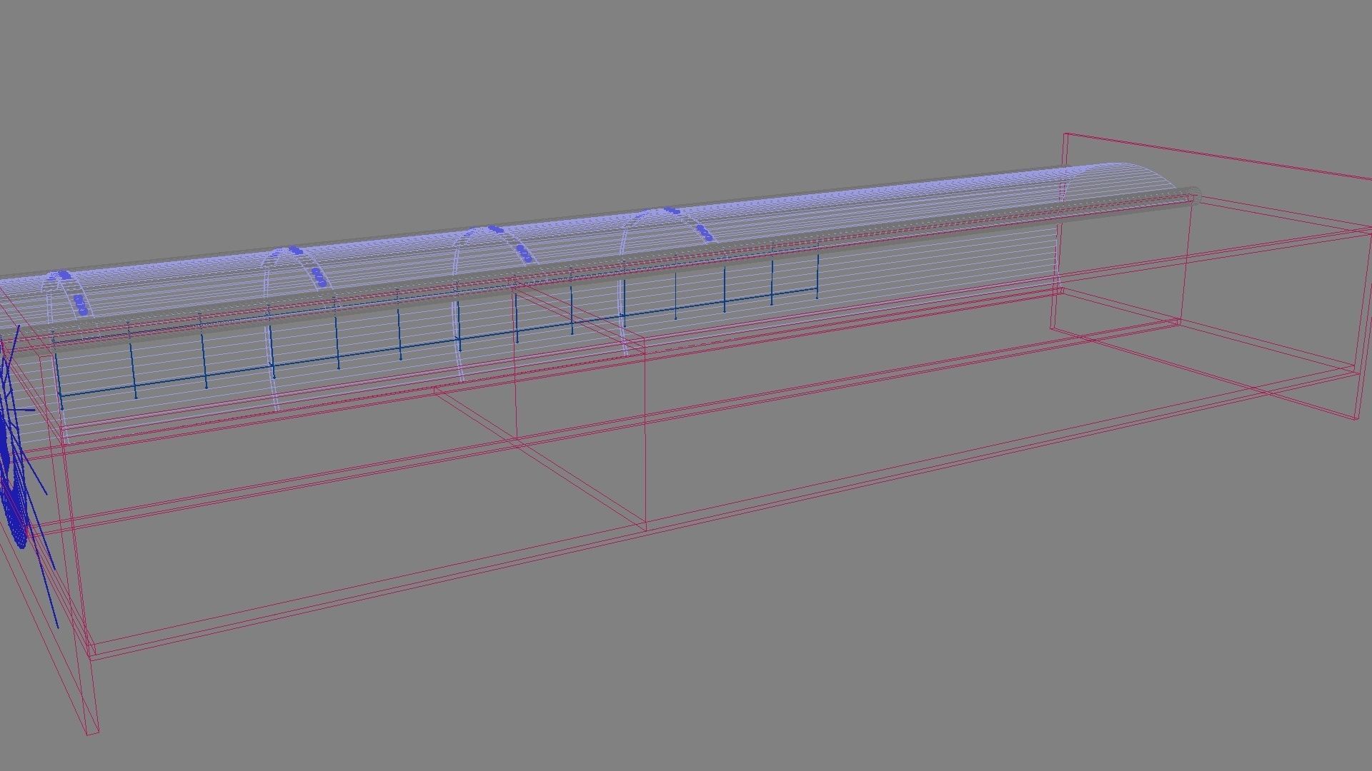 Light Hallway 3D model_19