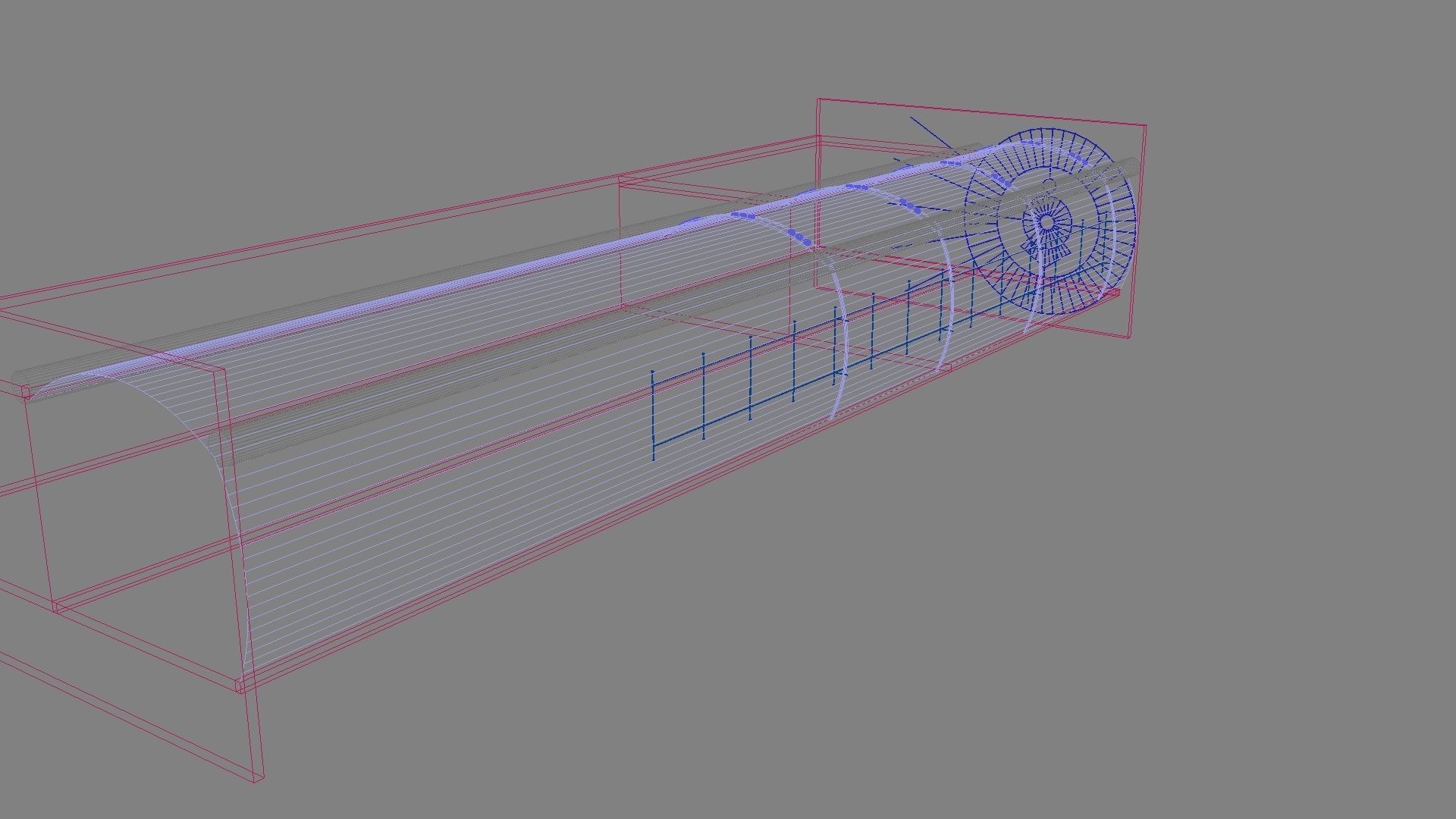 Light Hallway 3D model_32