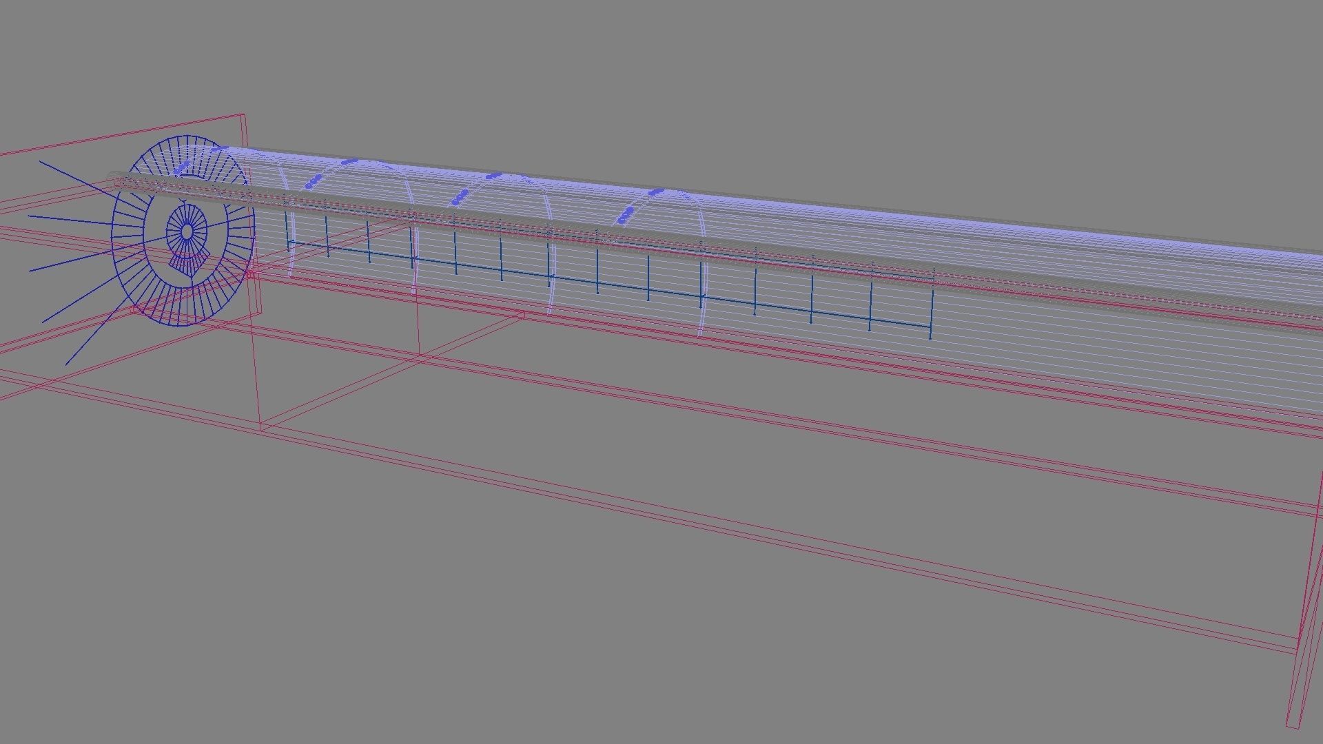 Light Hallway 3D model_24