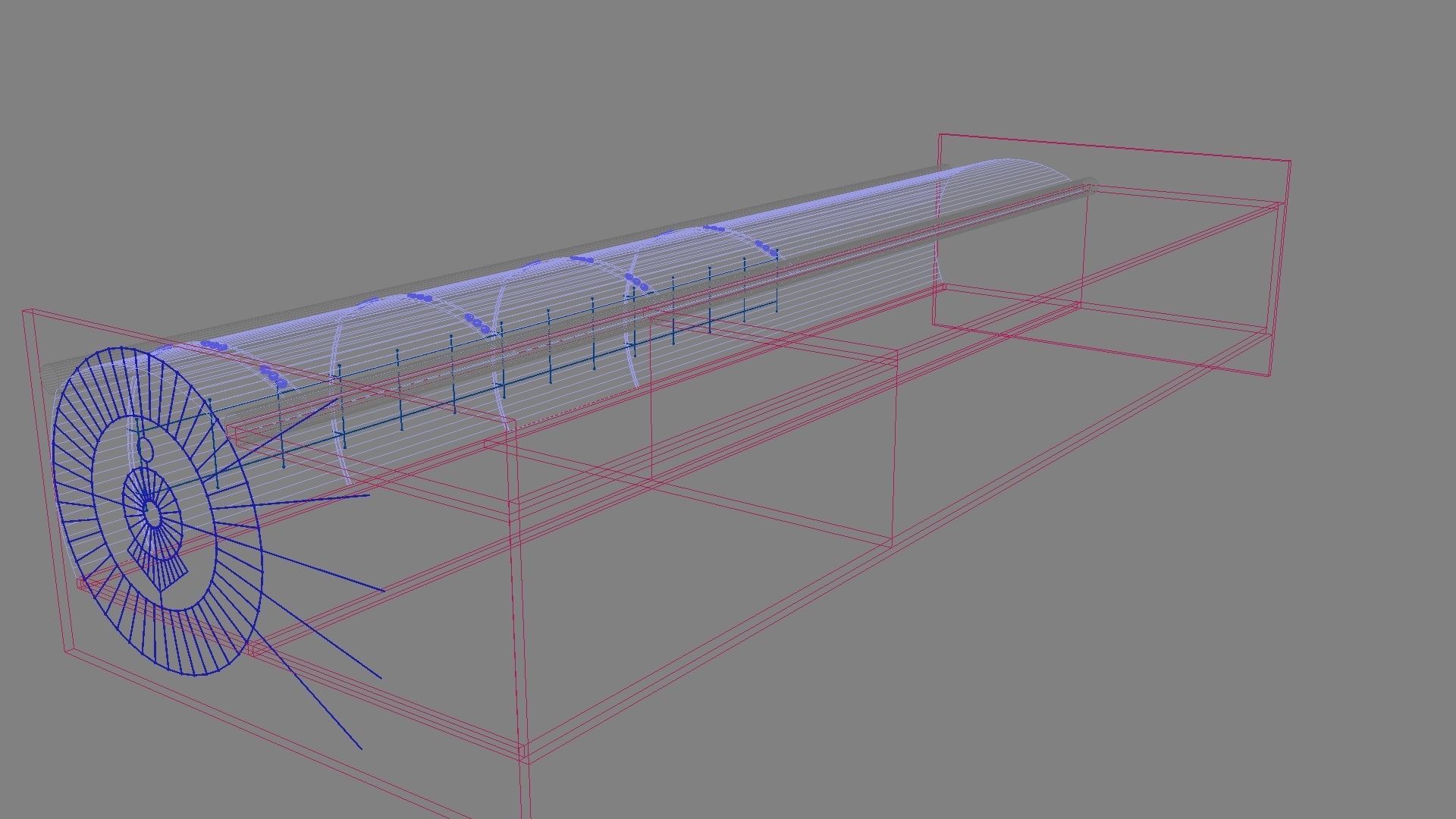 Light Hallway 3D model_17