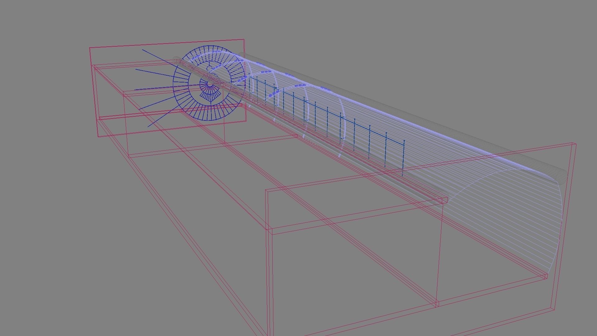Light Hallway 3D model_27