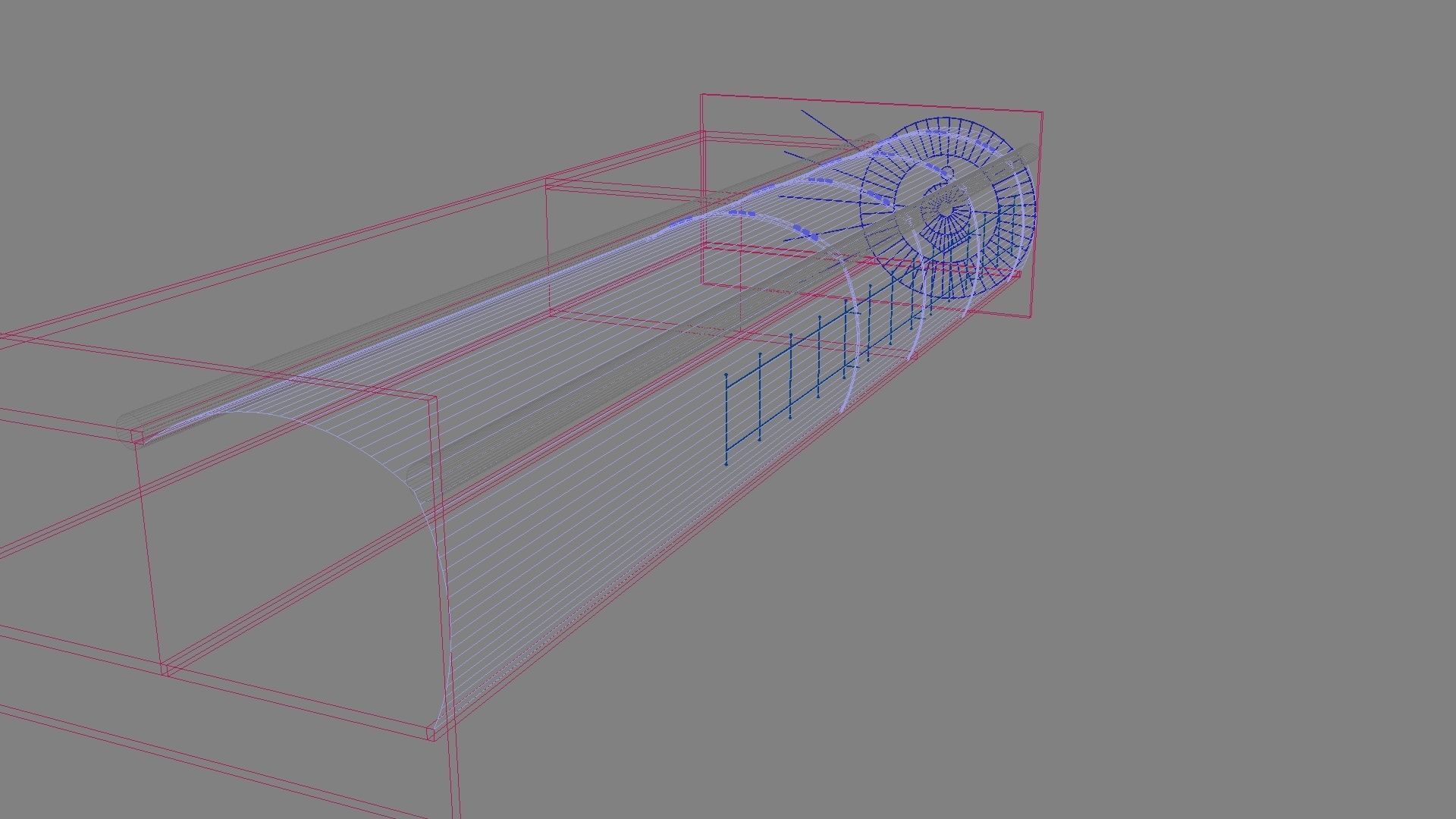 Light Hallway 3D model_31