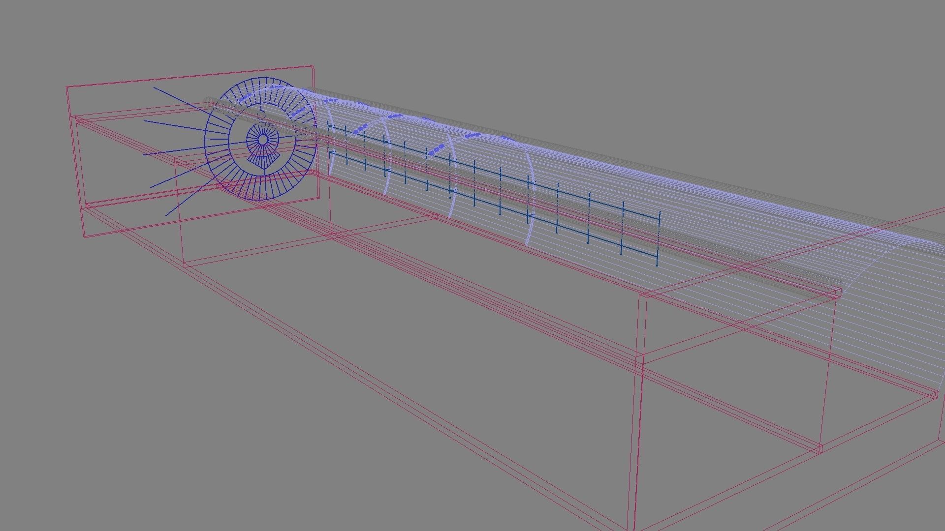 Light Hallway 3D model_26