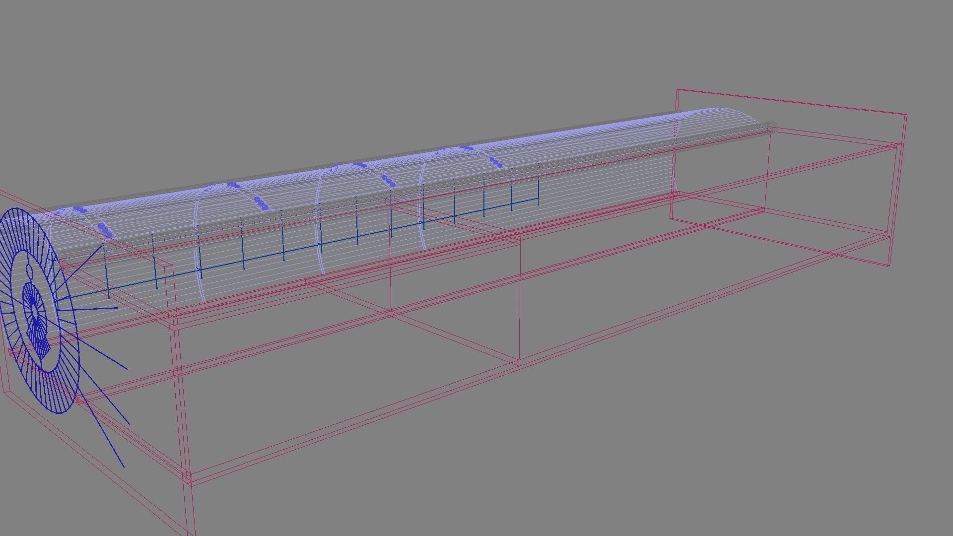 Light Hallway 3D model_18