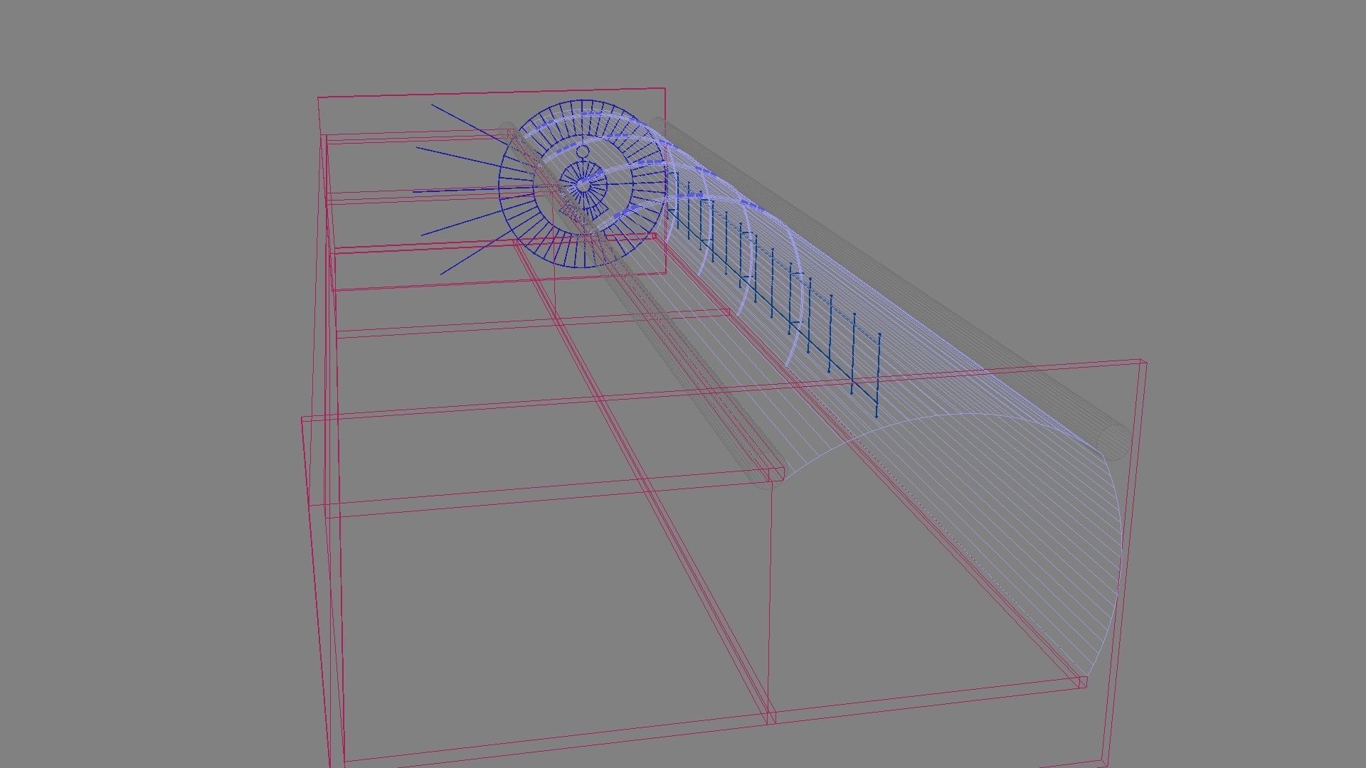 Light Hallway 3D model_28