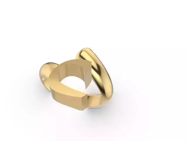 c  alphabet ring stl verified