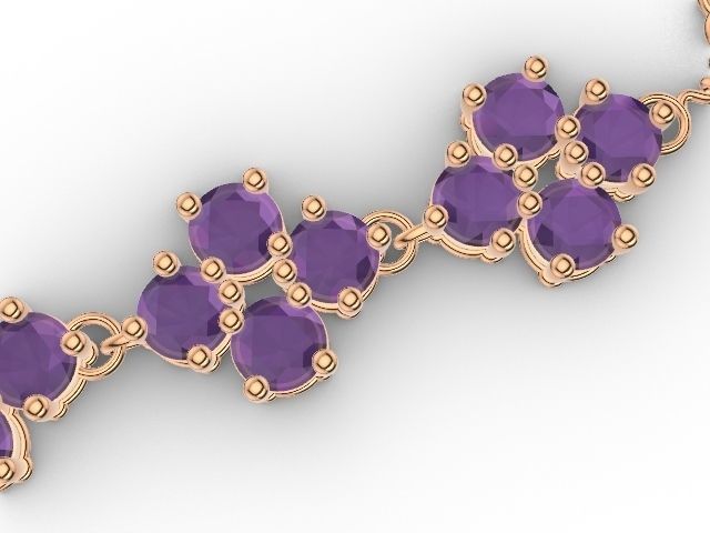 4 stone necklace stl verified 3D print model_12