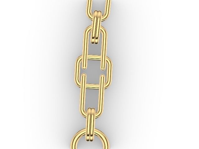 4 stone necklace stl verified 3D print model_5