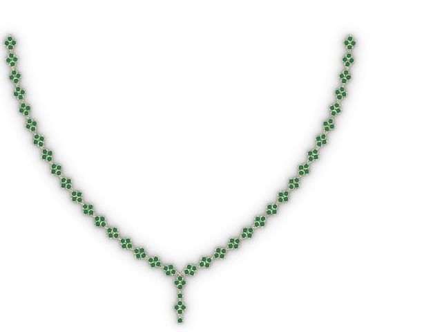 4 stone necklace stl verified 3D print model_11