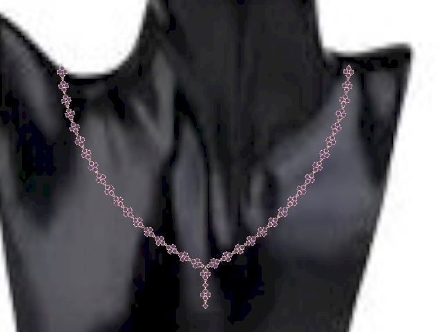 4 stone necklace stl verified 3D print model_19