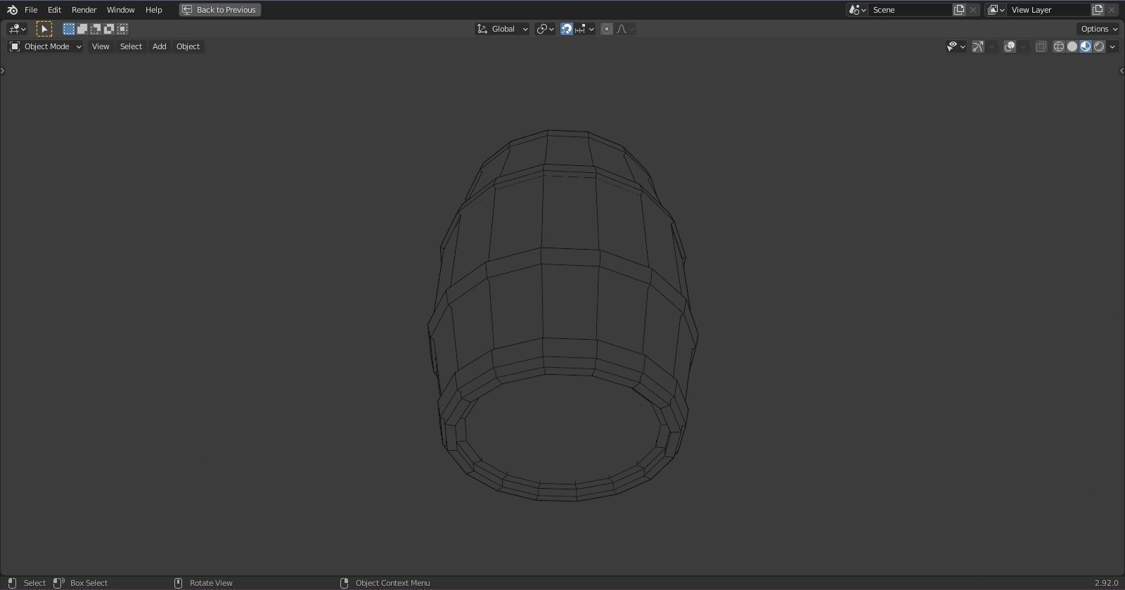 Barrel 3D model_6