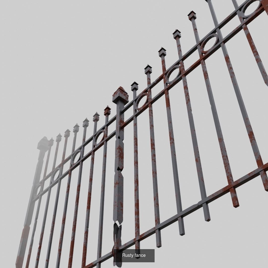 All horror grave set 3D Model Collection_24